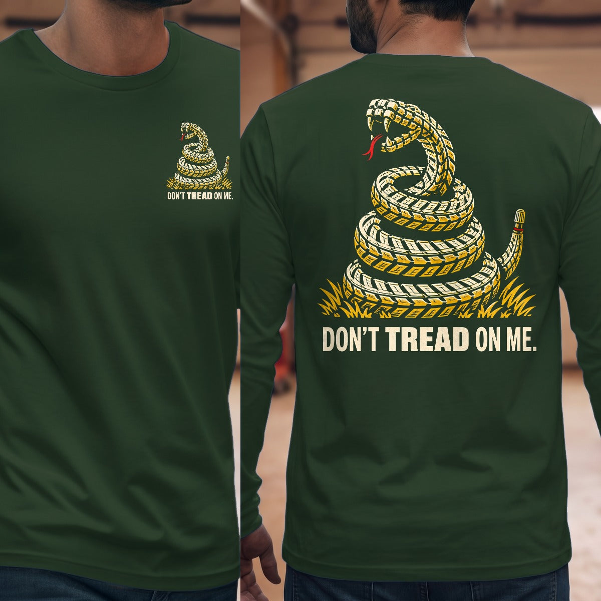 Forest Green | Front & Back