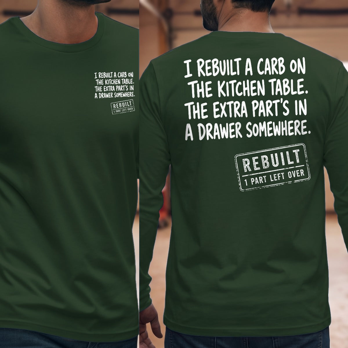 Forest Green | Front & Back