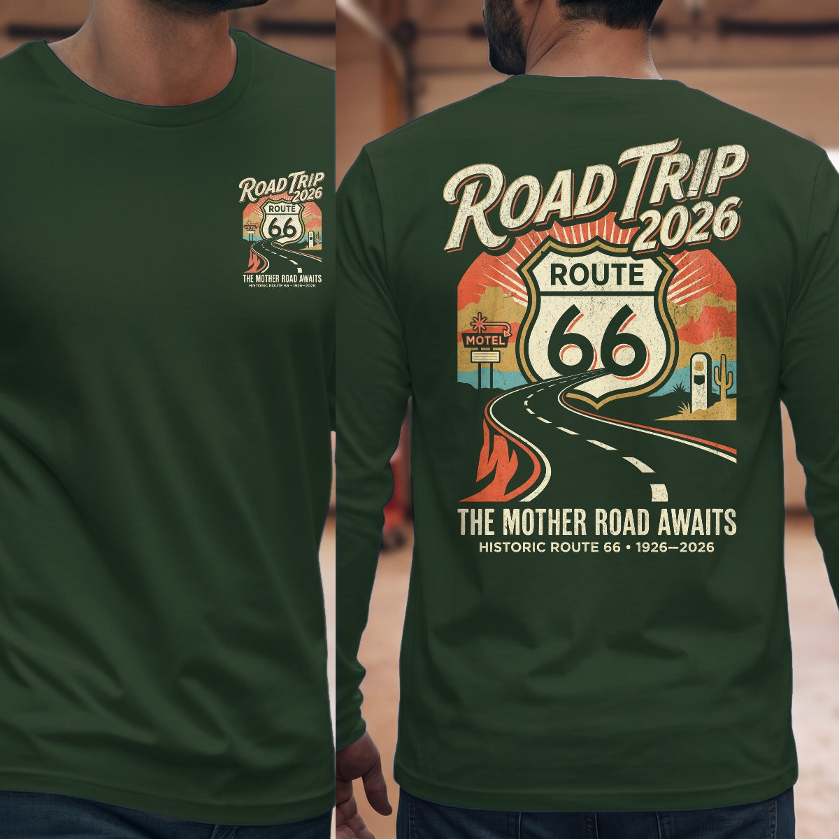 Forest Green | Front & Back