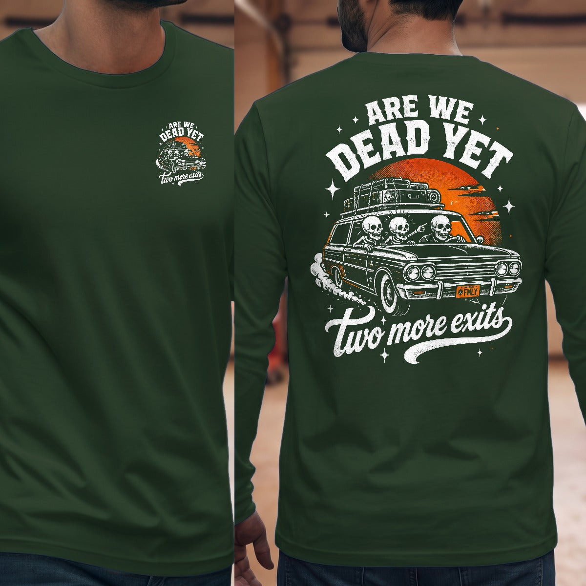 Forest Green | Front & Back