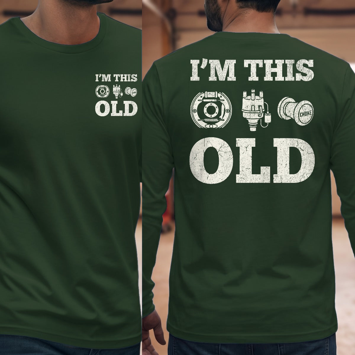 Forest Green | Front & Back