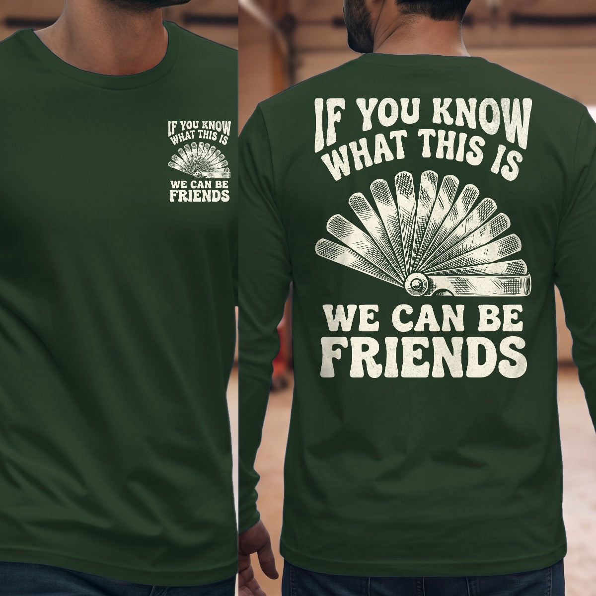 Forest Green | Front & Back