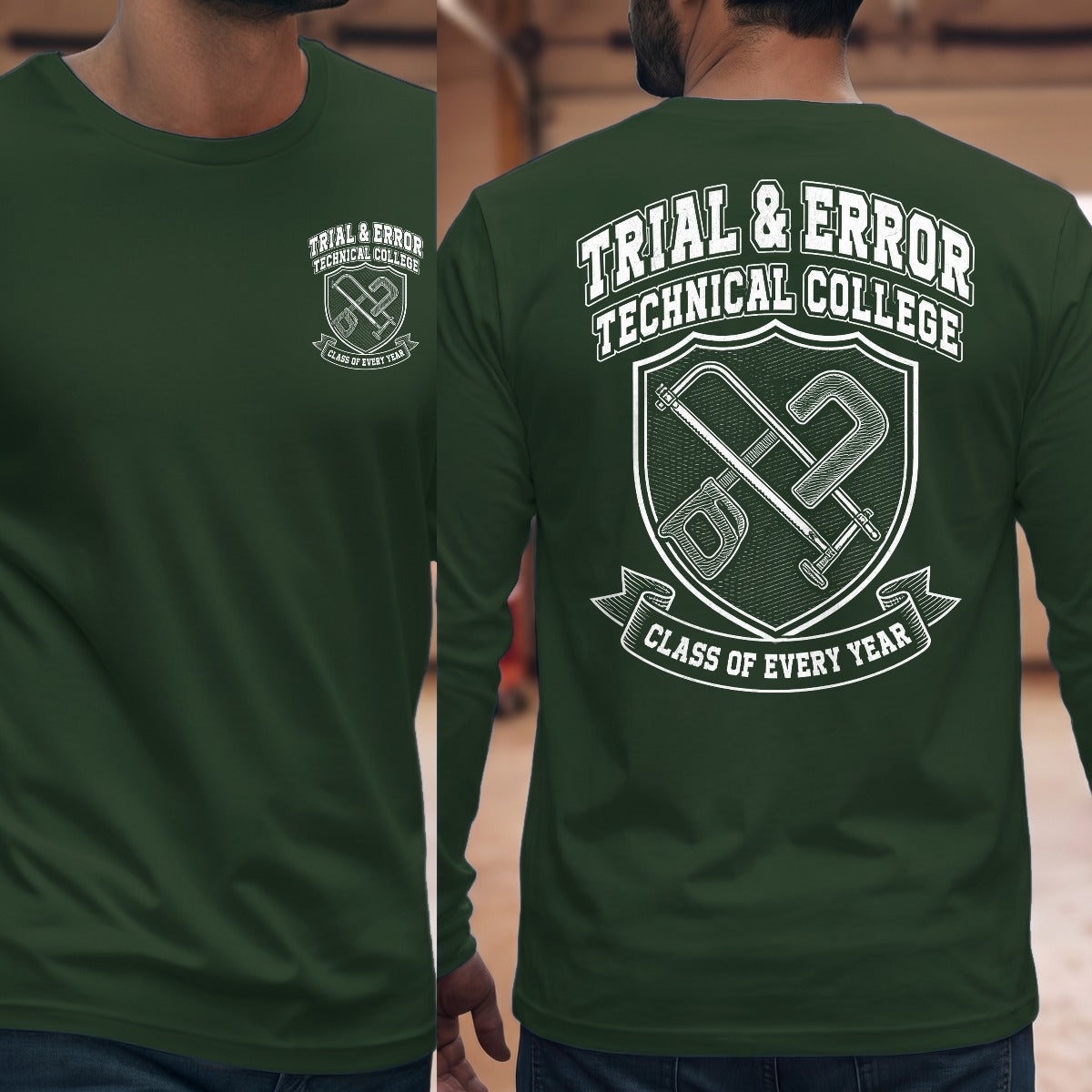 Forest Green | Front & Back