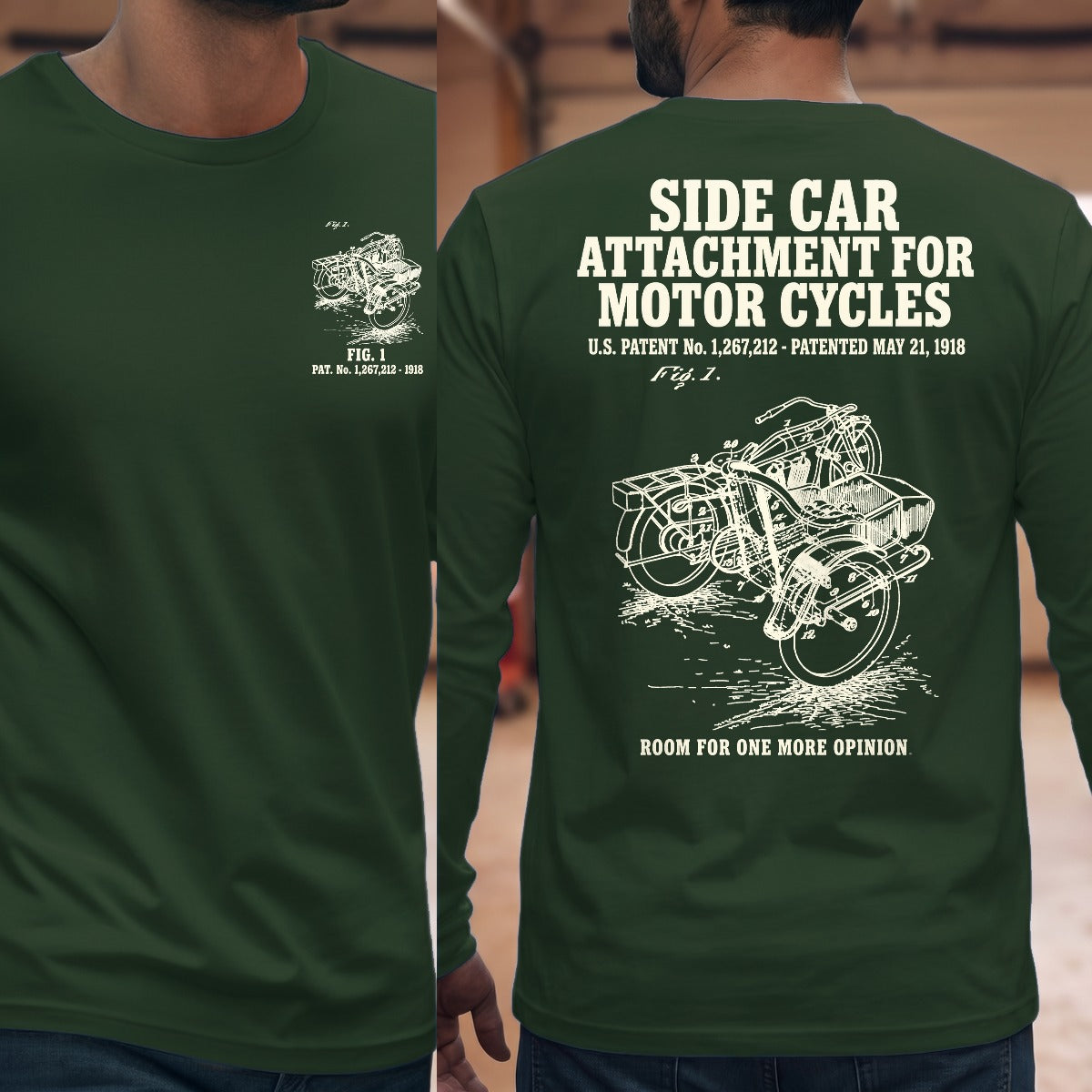 Forest Green | Front & Back