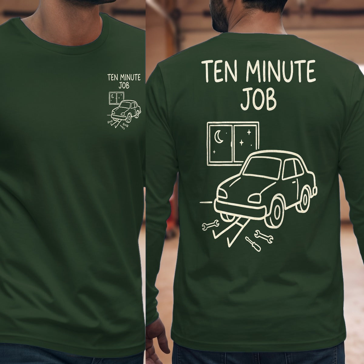 Forest Green | Front & Back