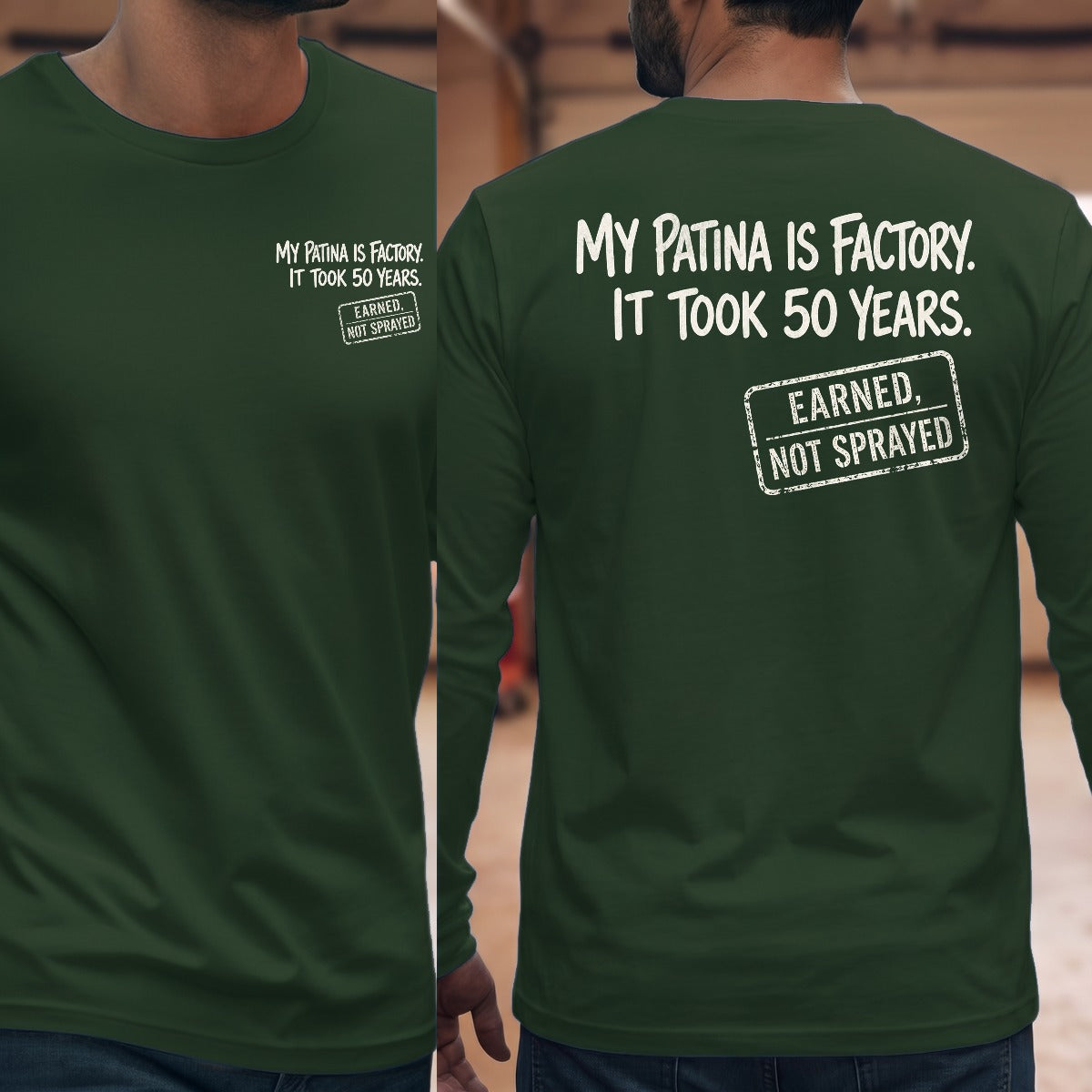Forest Green | Front & Back