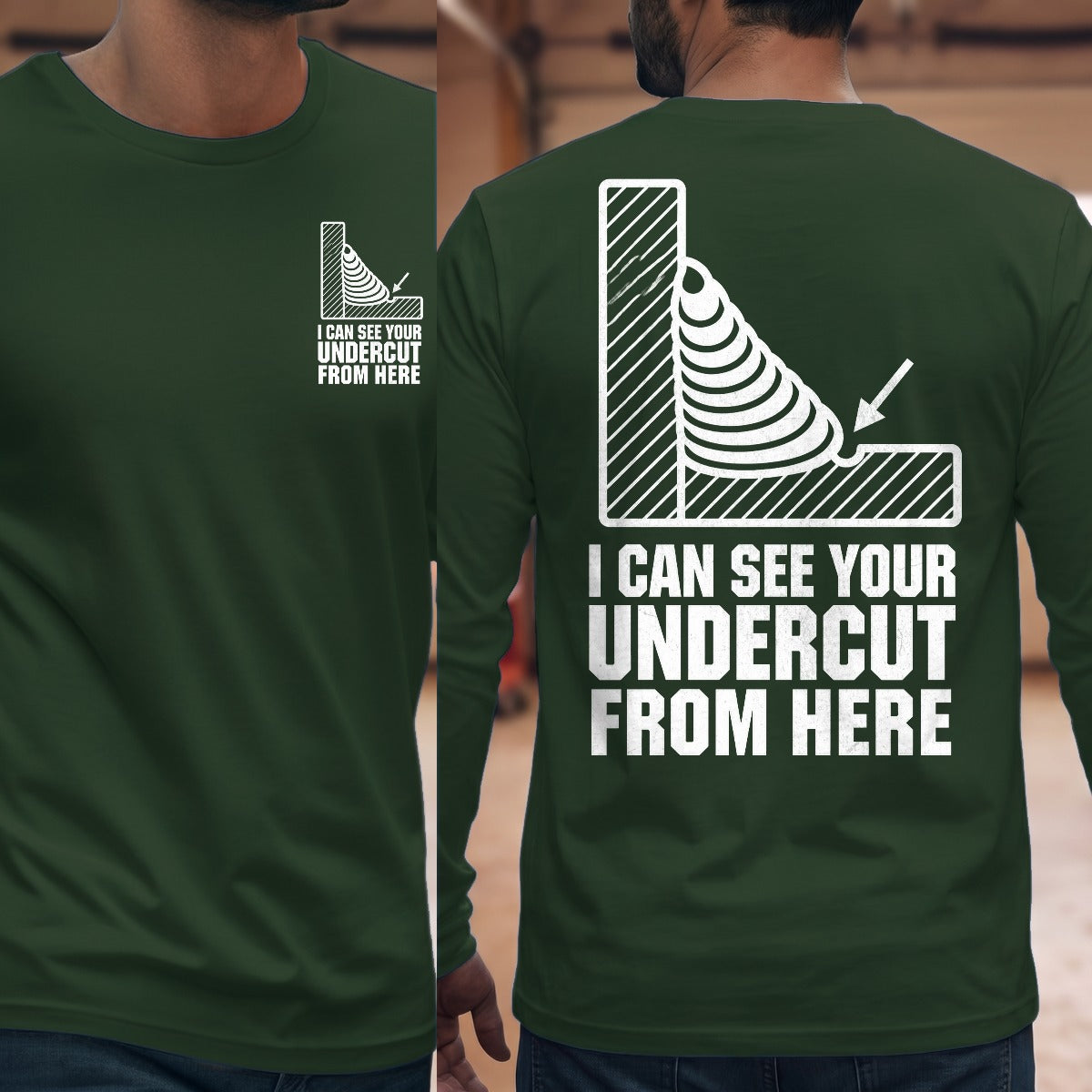 Forest Green | Front & Back