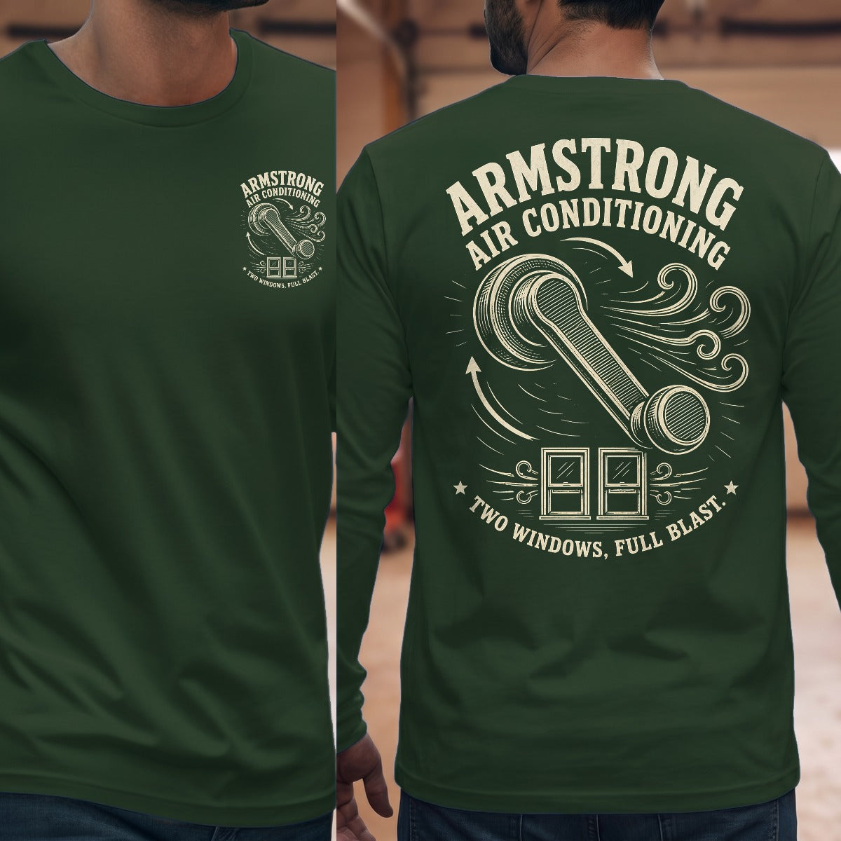 Forest Green | Front & Back