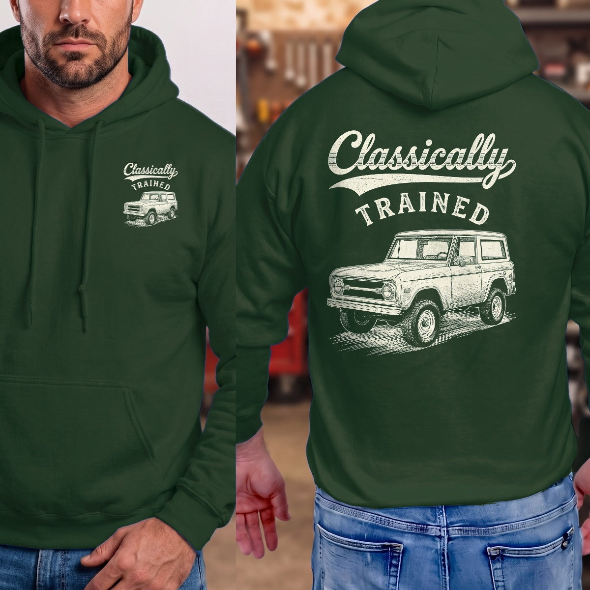 Forest Green | Front & Back