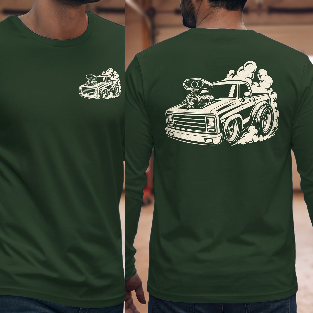 Forest Green | Front & Back