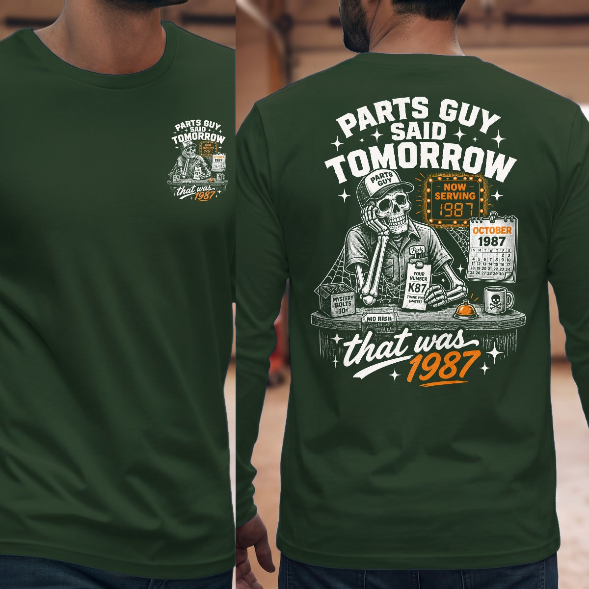 Forest Green | Front & Back