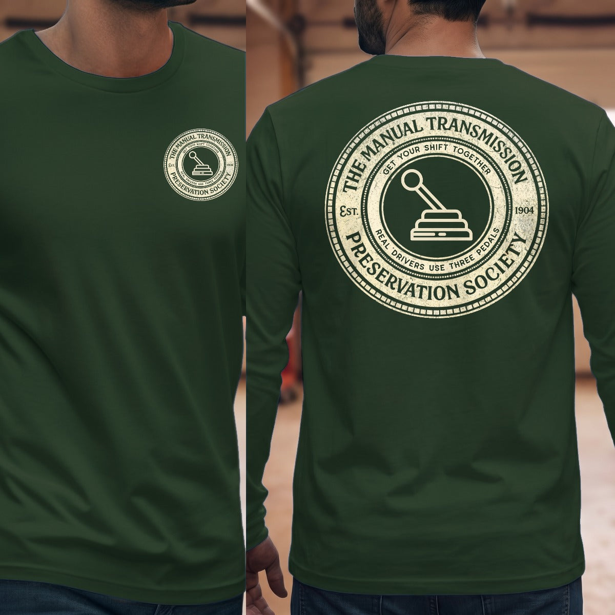 Forest Green | Front & Back