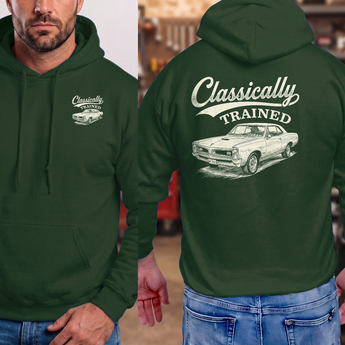 Forest Green | Front & Back