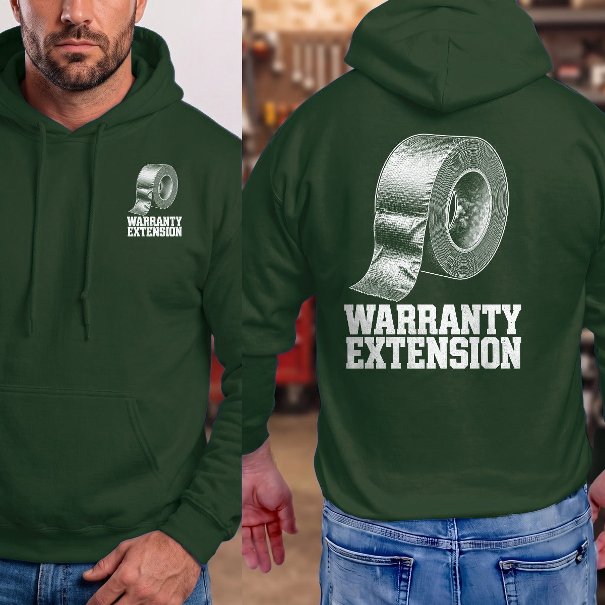 Forest Green | Front & Back