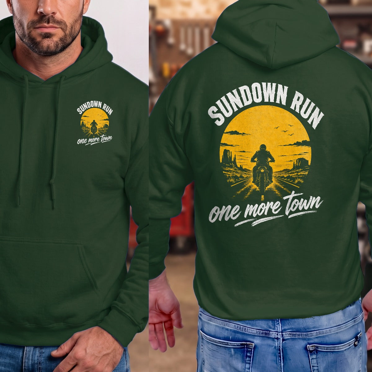 Forest Green | Front & Back