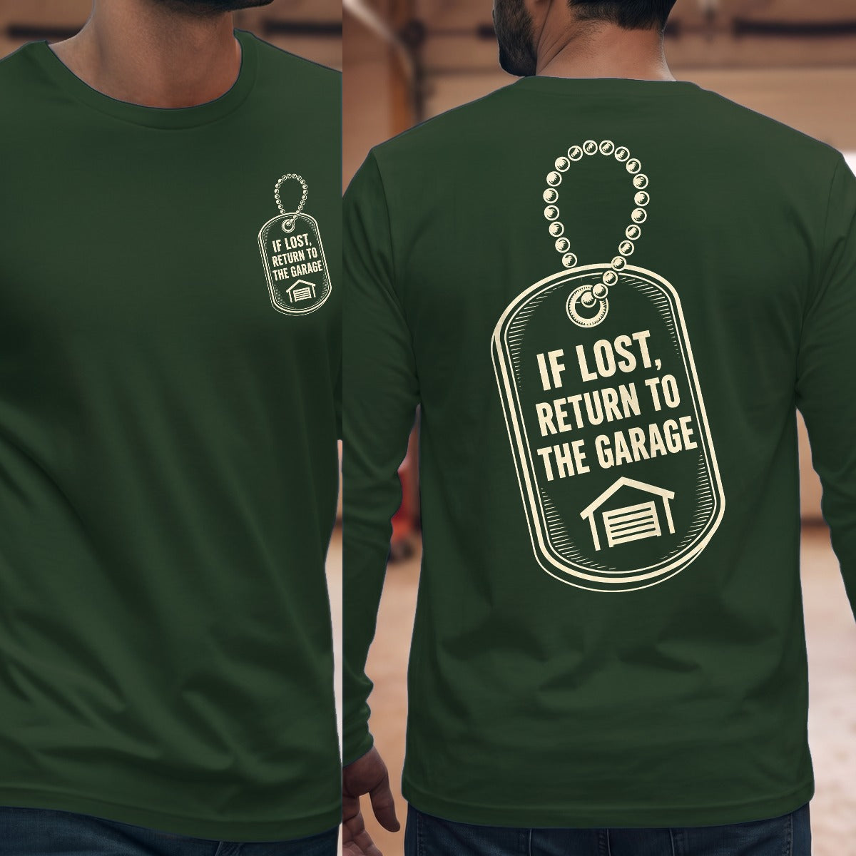 Forest Green | Front & Back