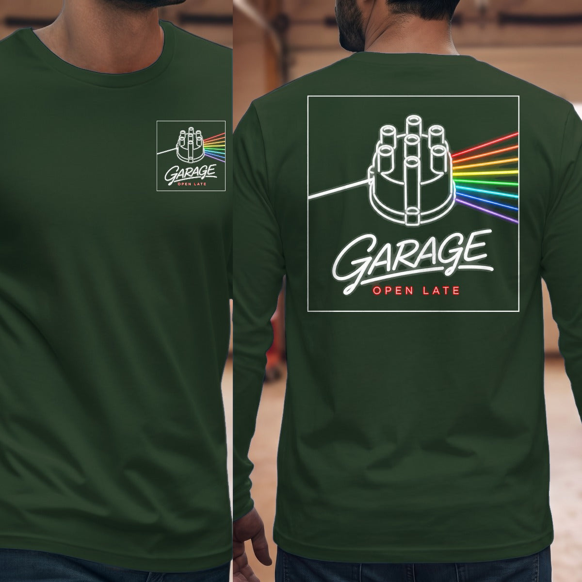 Forest Green | Front & Back