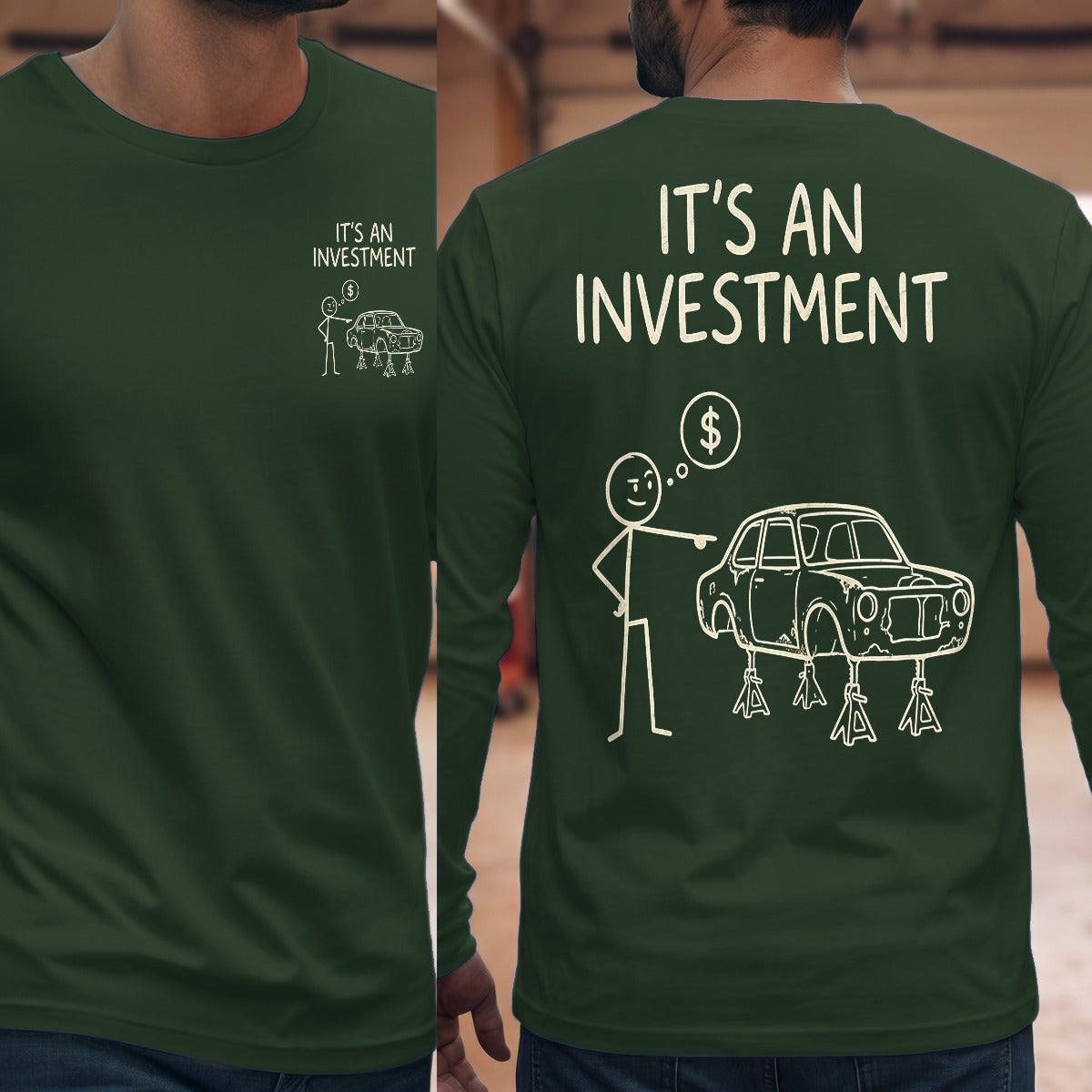 Forest Green | Front & Back