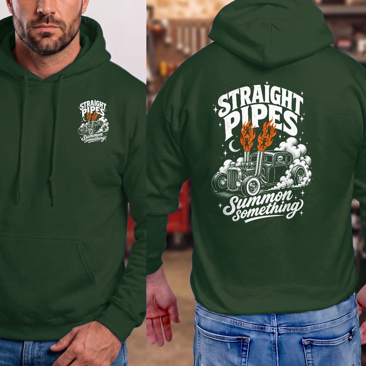 Forest Green | Front & Back