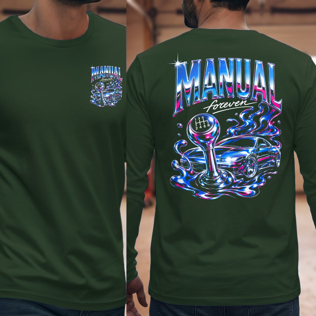 Forest Green | Front & Back