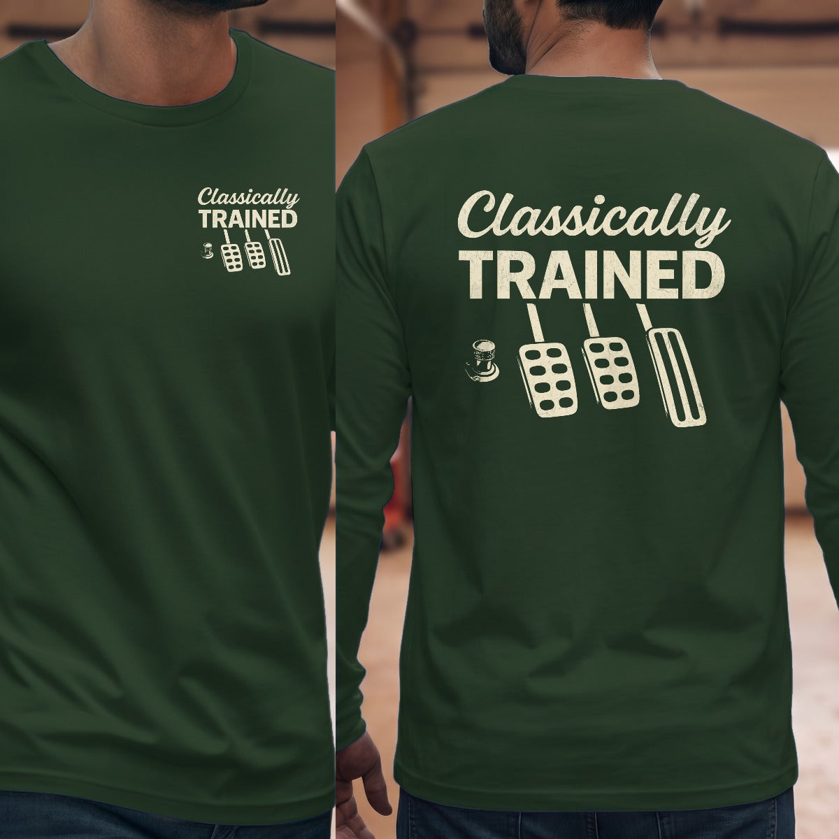 Forest Green | Left Chest + Back