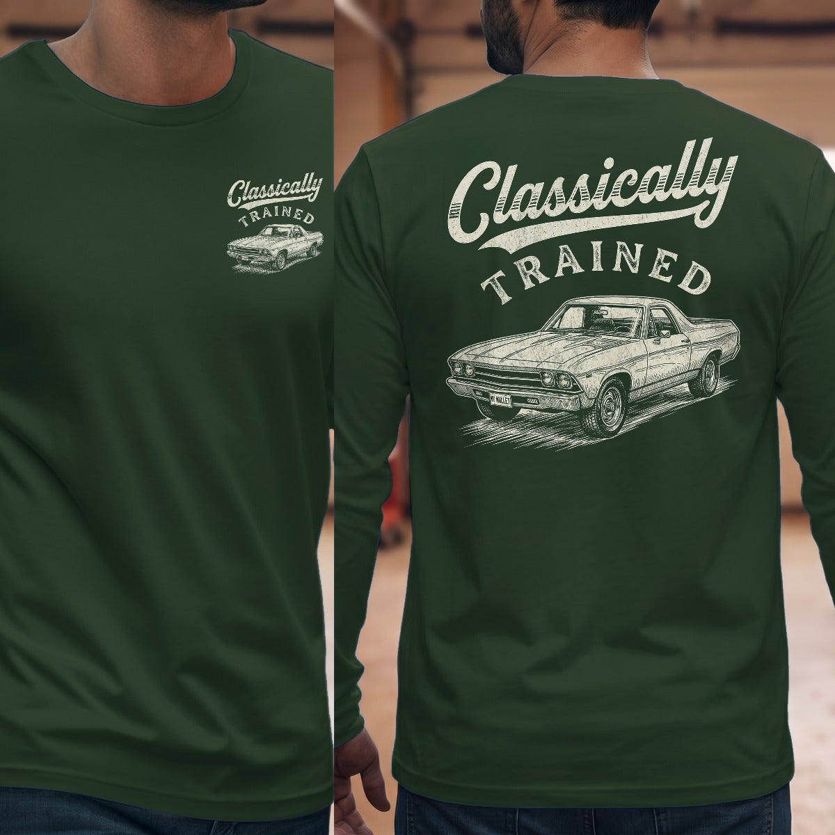 Forest Green | Front & Back