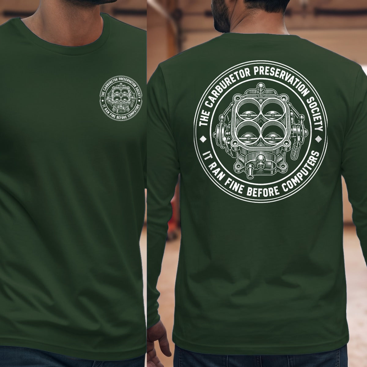 Forest Green | Front & Back