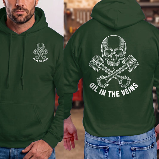 Forest Green | Left Chest + Back