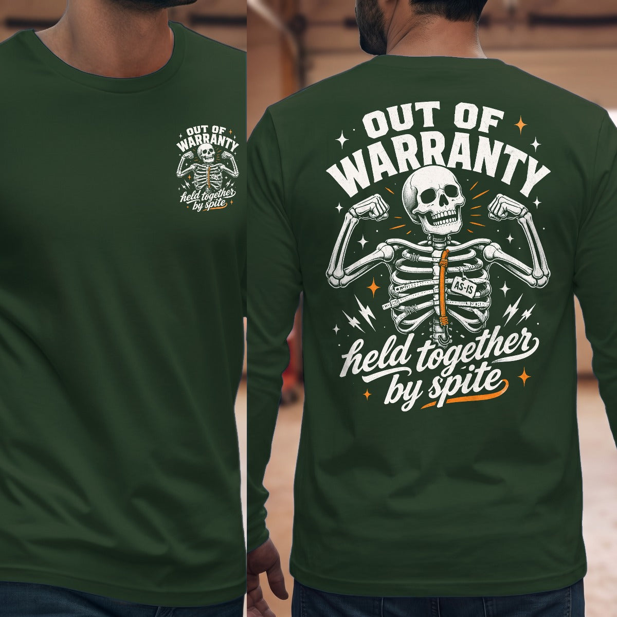 Forest Green | Front & Back