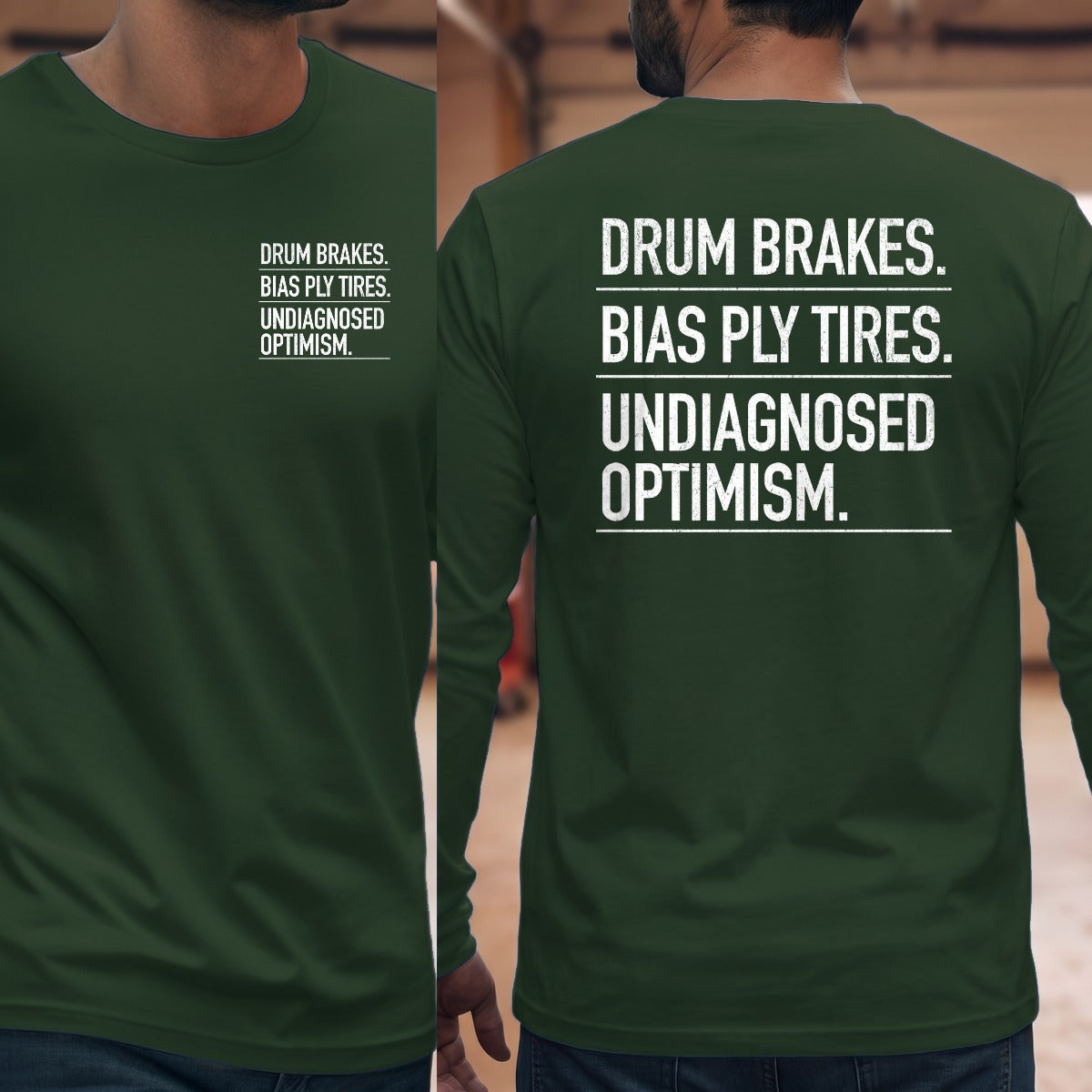 Forest Green | Left Chest + Back