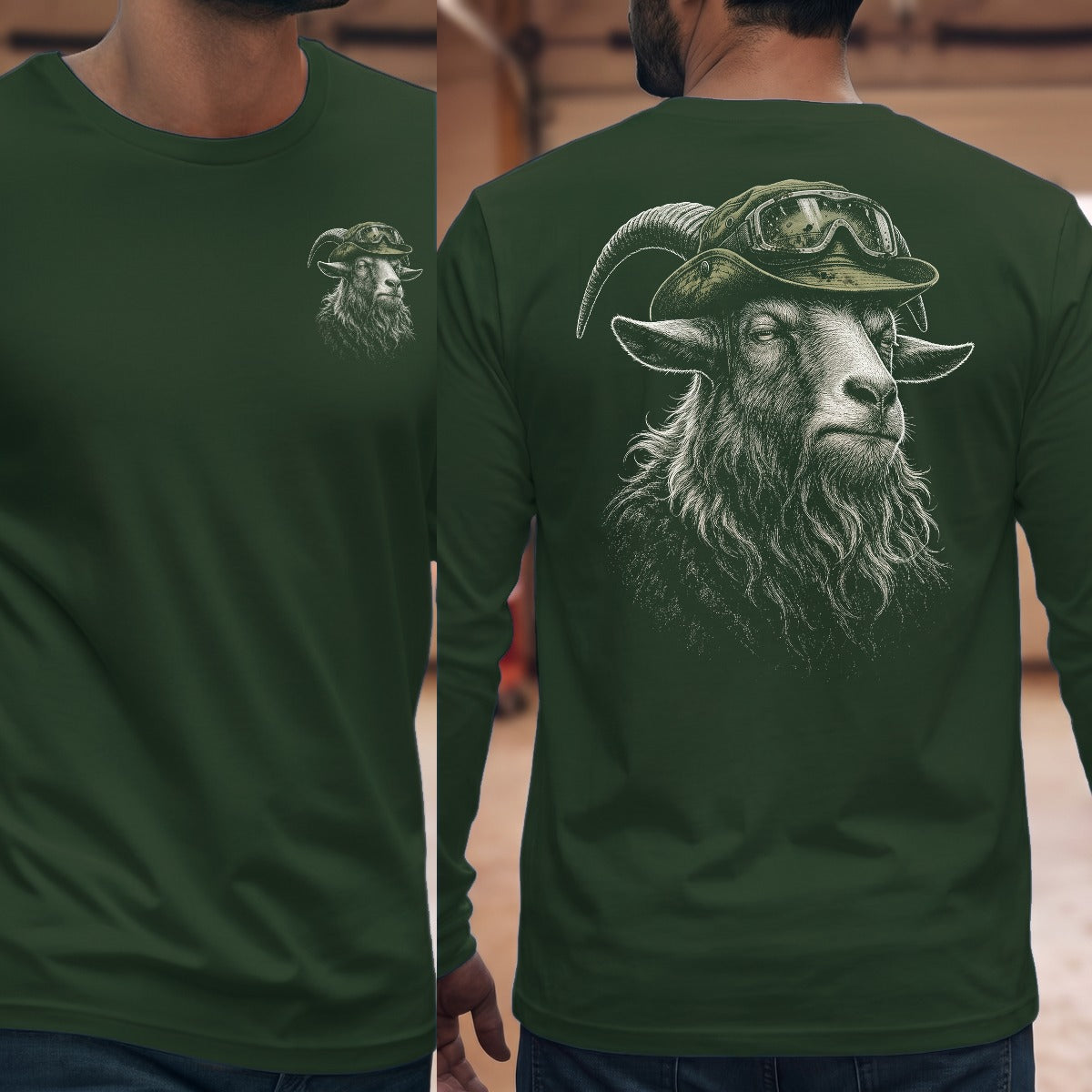 Forest Green | Front & Back