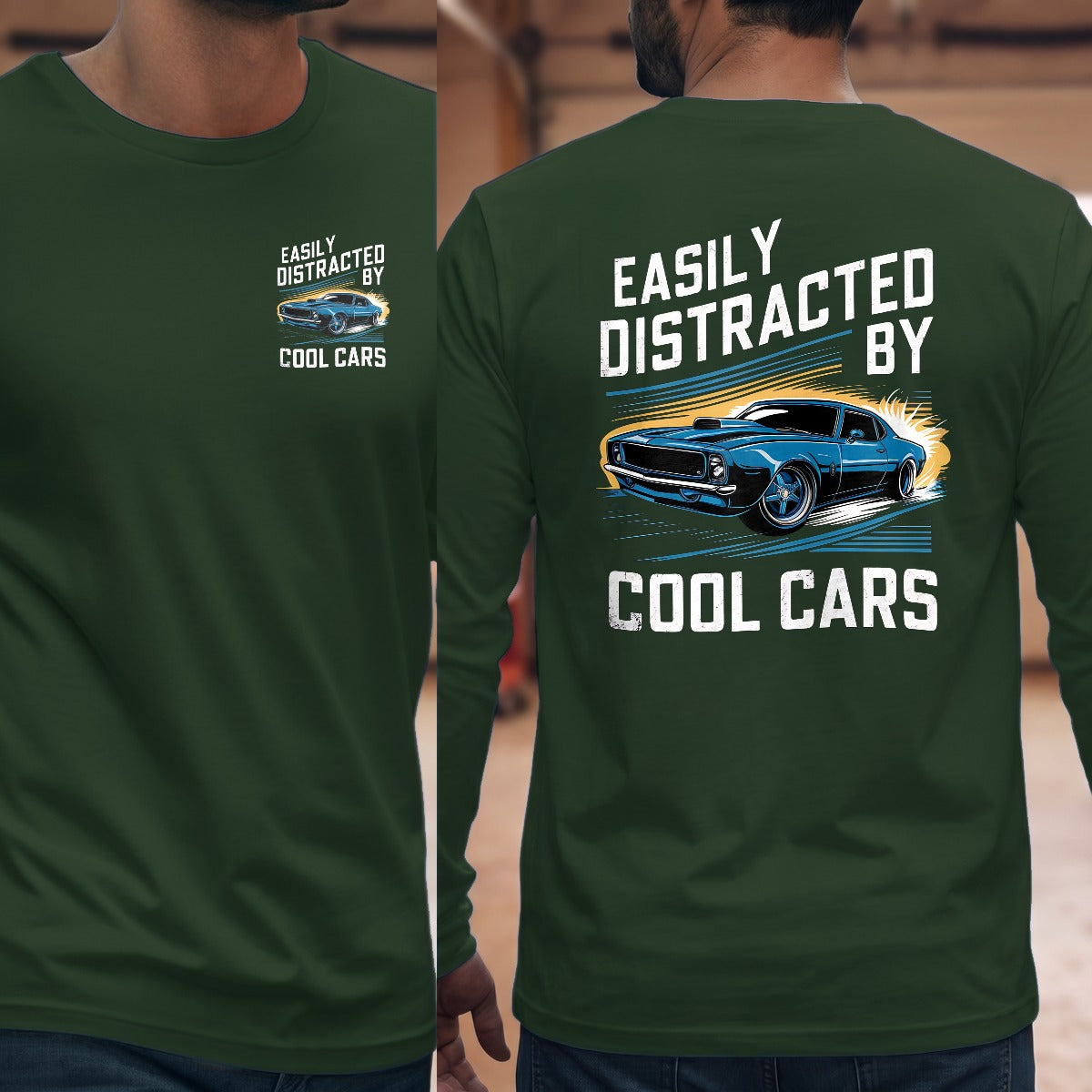 Forest Green | Left Chest + Back