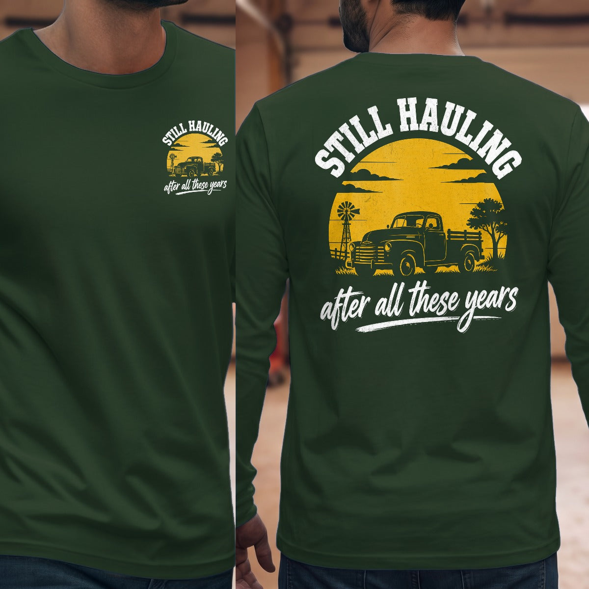 Forest Green | Front & Back