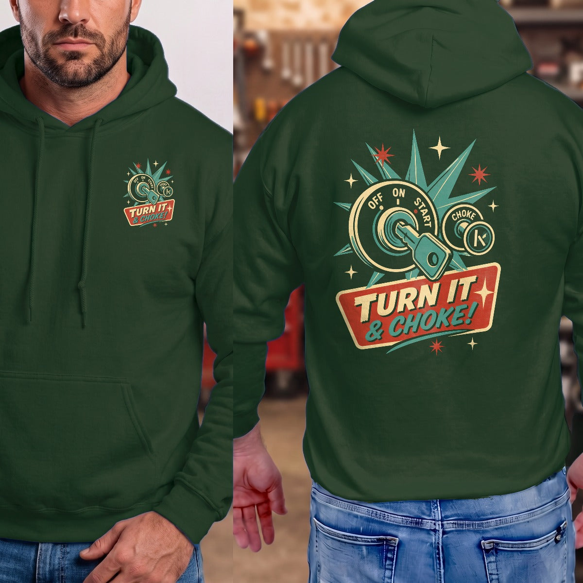 Forest Green | Front & Back