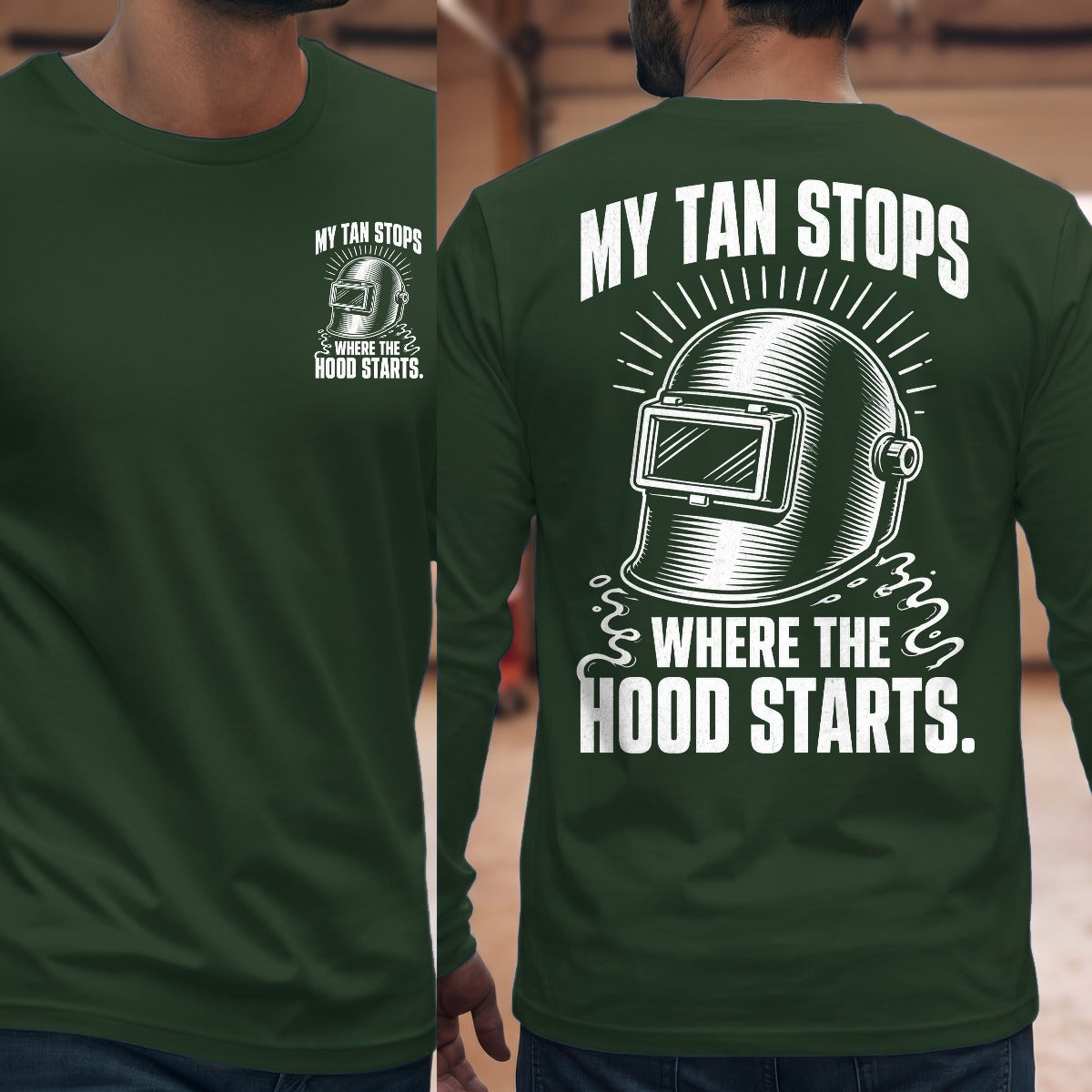 Forest Green | Front & Back