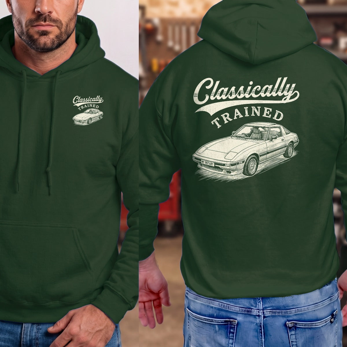 Forest Green | Front & Back