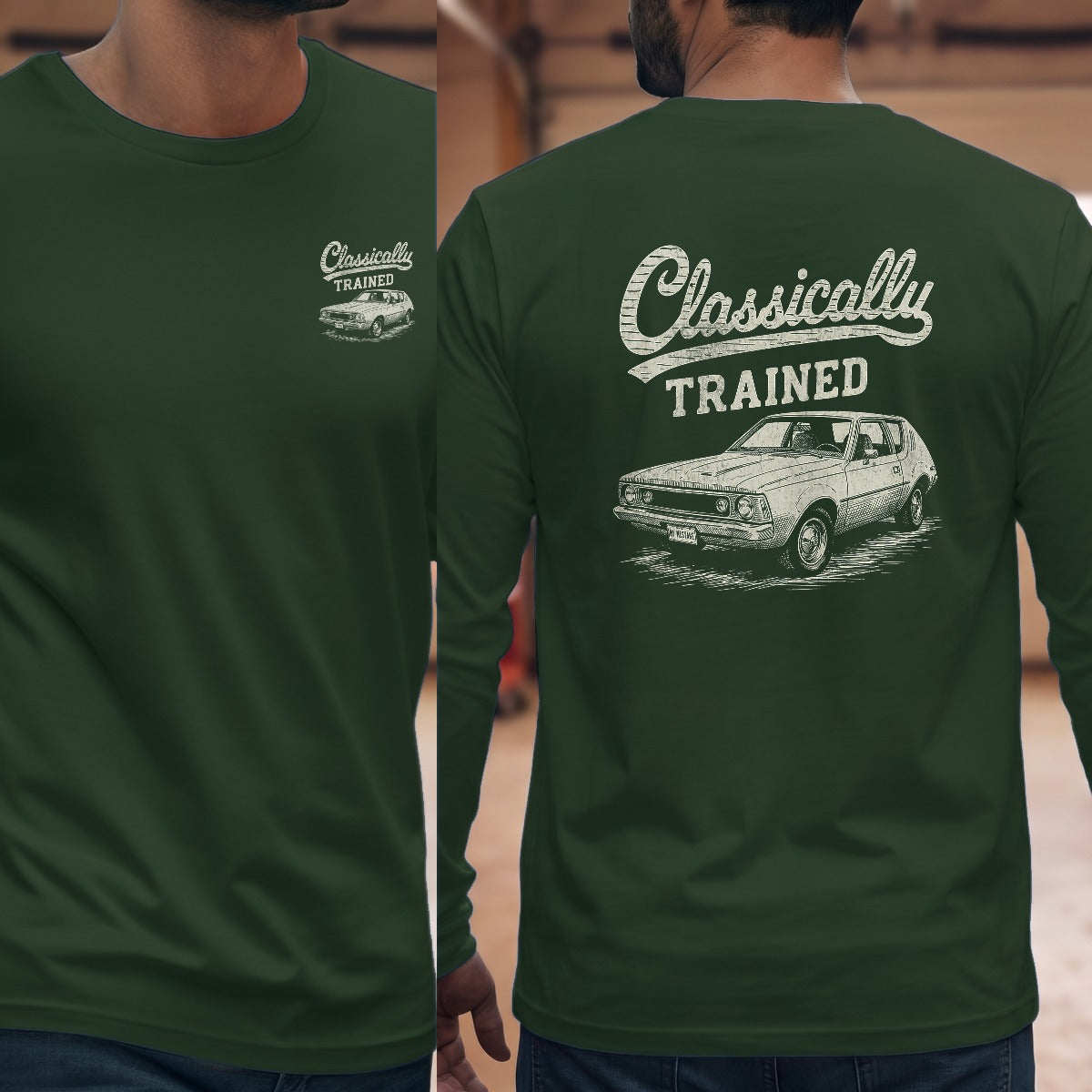 Forest Green | Front & Back