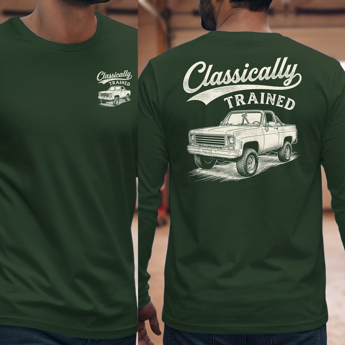 Forest Green | Front & Back