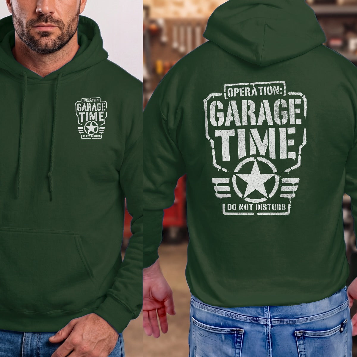 Forest Green | Front & Back