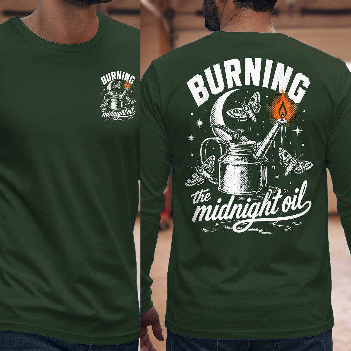 Forest Green | Front & Back