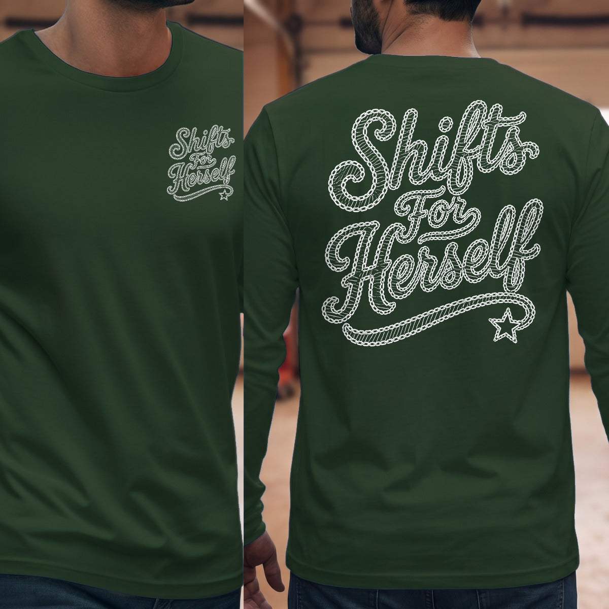 Forest Green | Front & Back