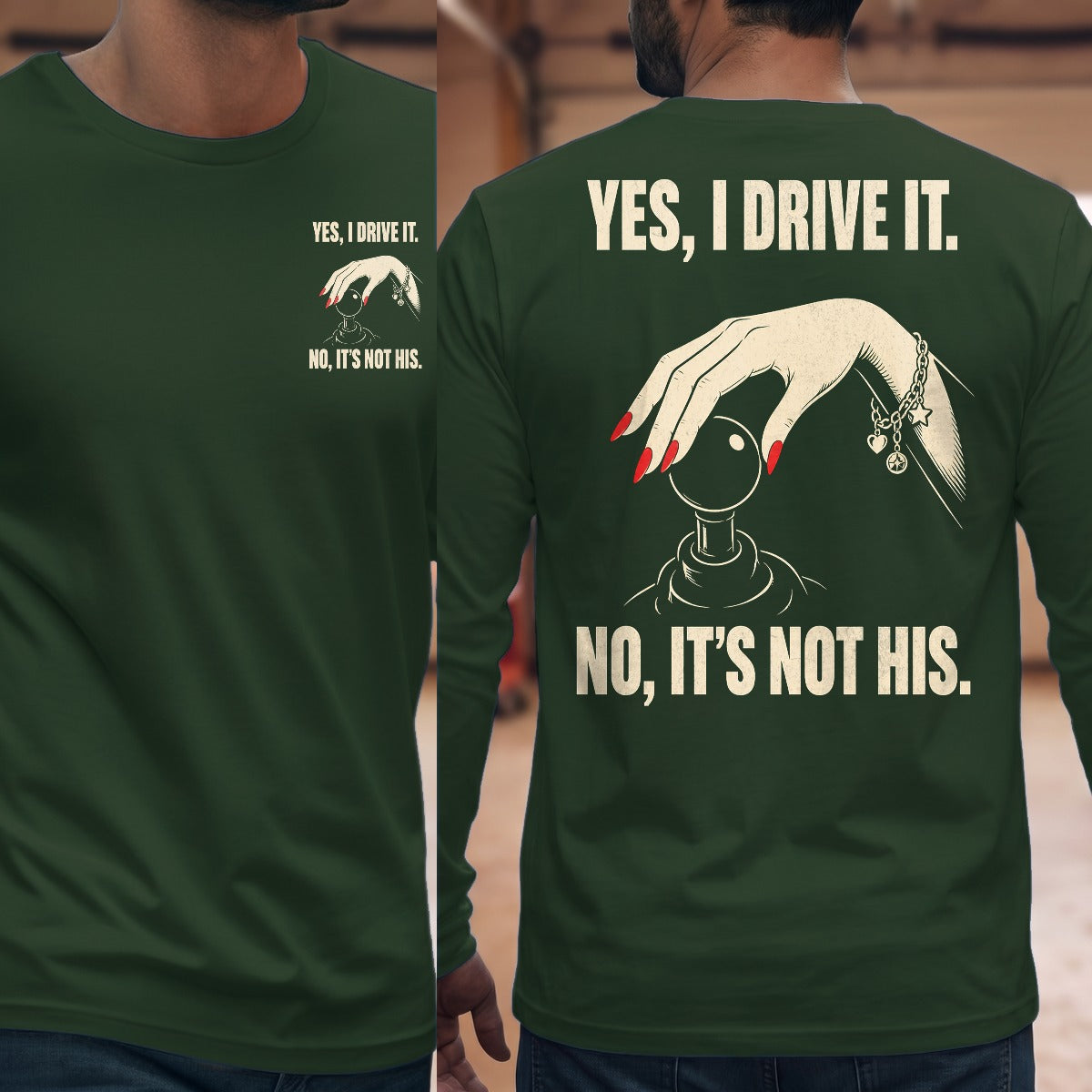 Forest Green | Front & Back