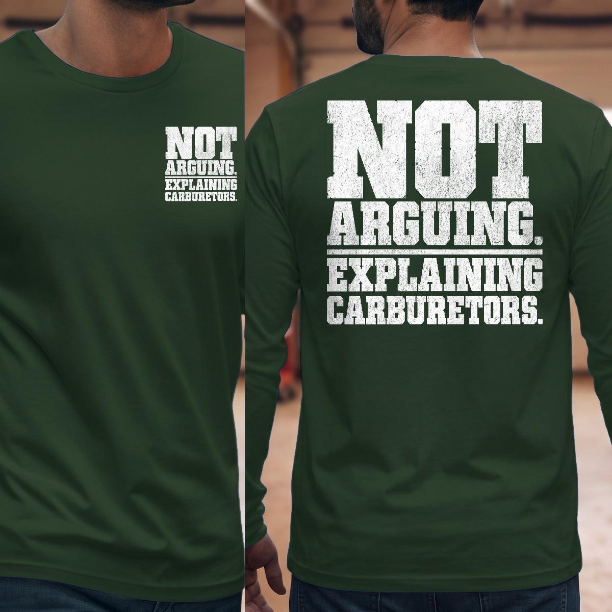 Forest Green | Front & Back