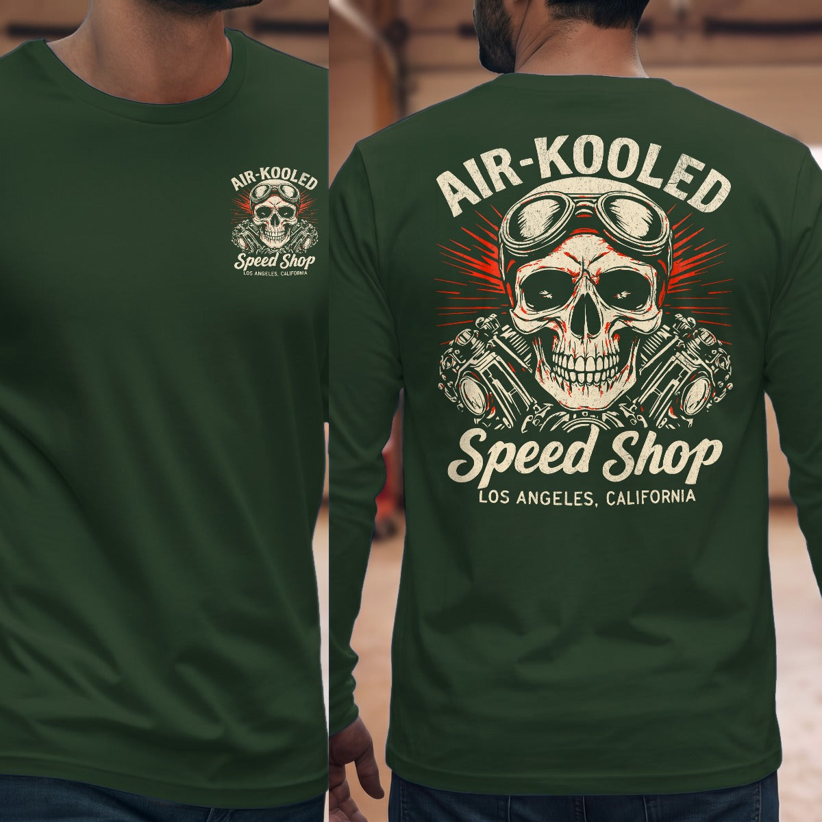 Forest Green | Front & Back