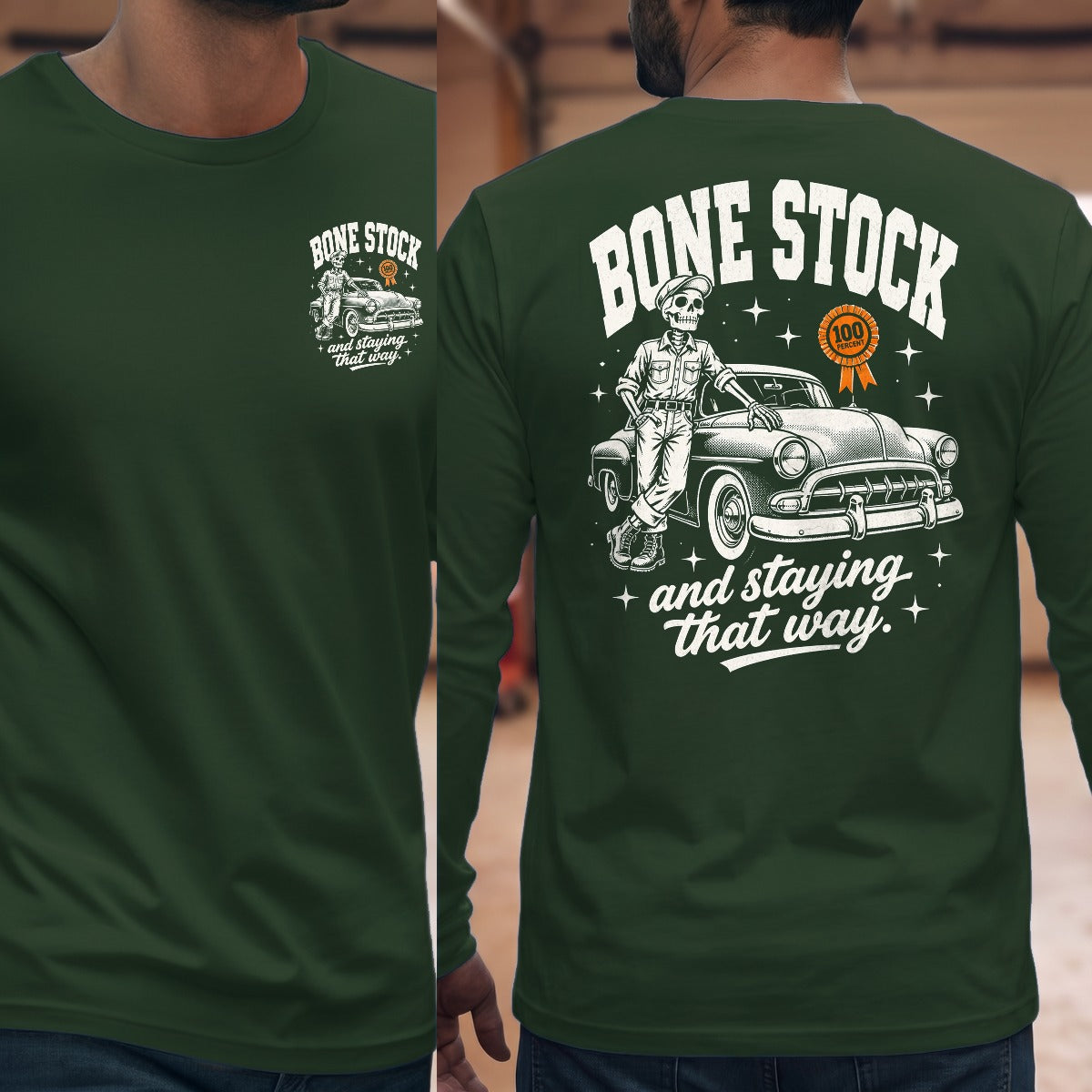 Forest Green | Front & Back