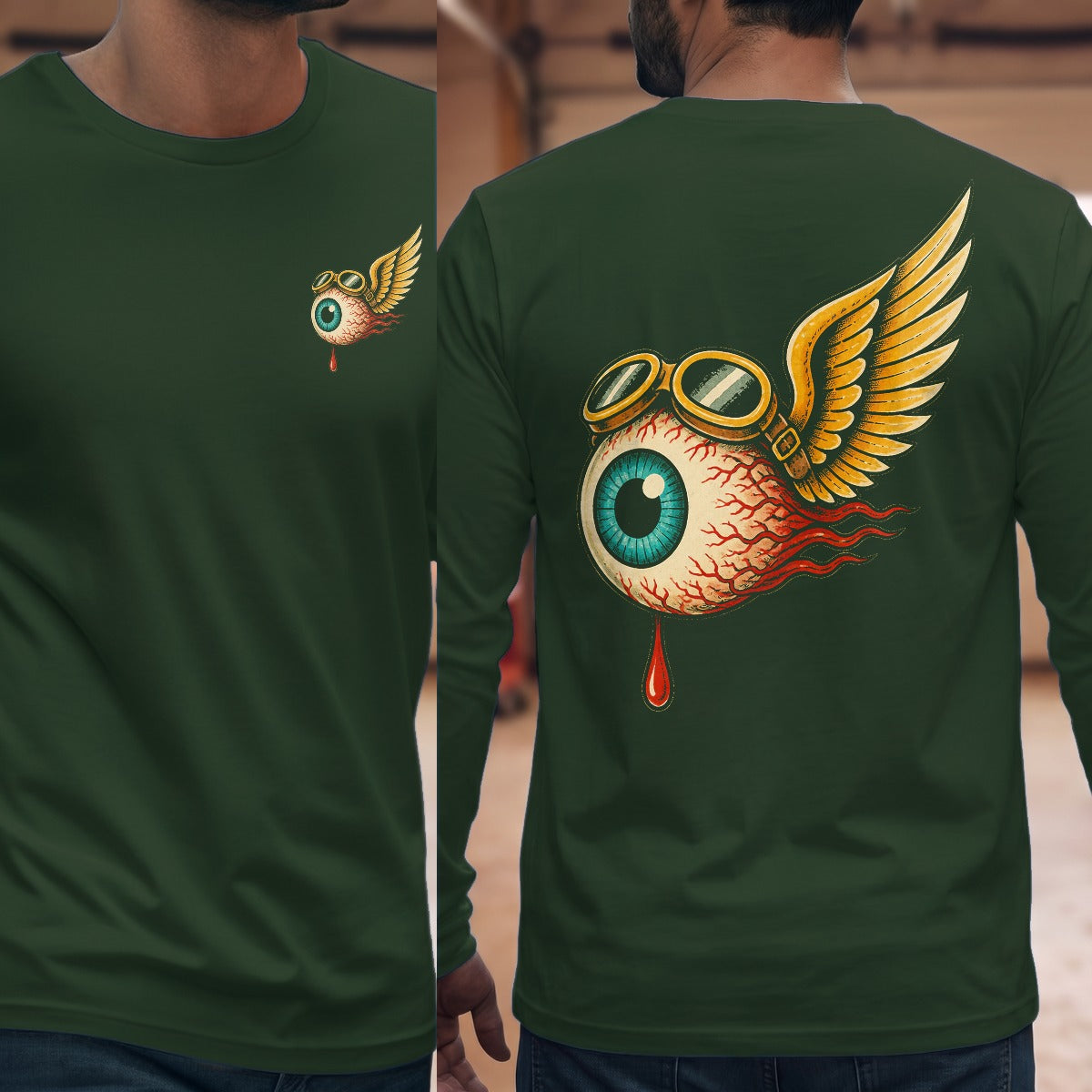 Forest Green | Front & Back