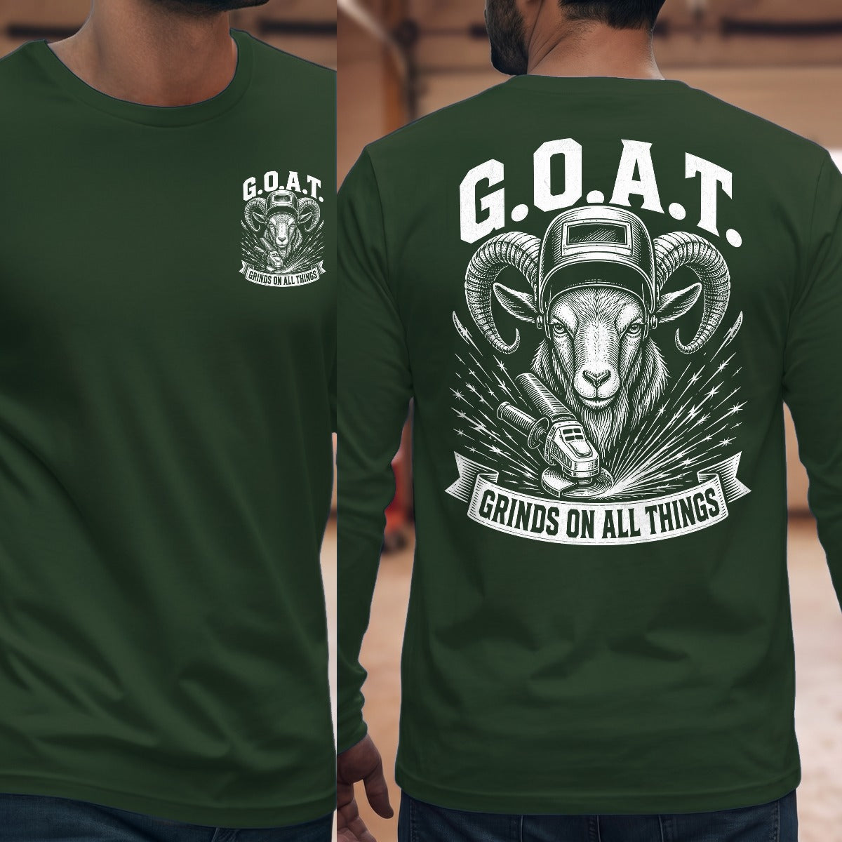 Forest Green | Front & Back