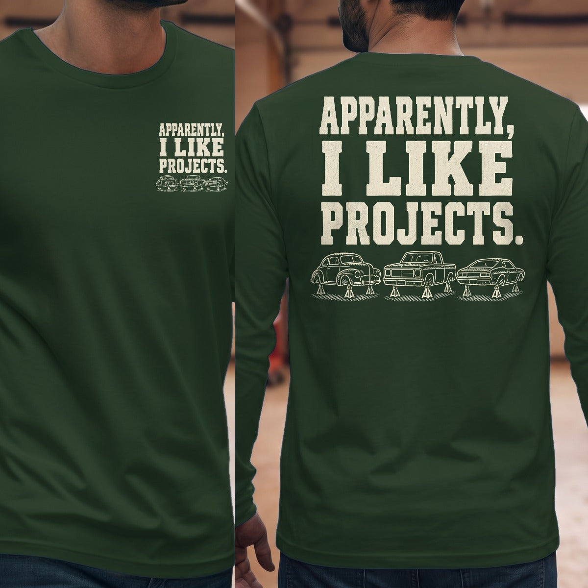 Forest Green | Front & Back
