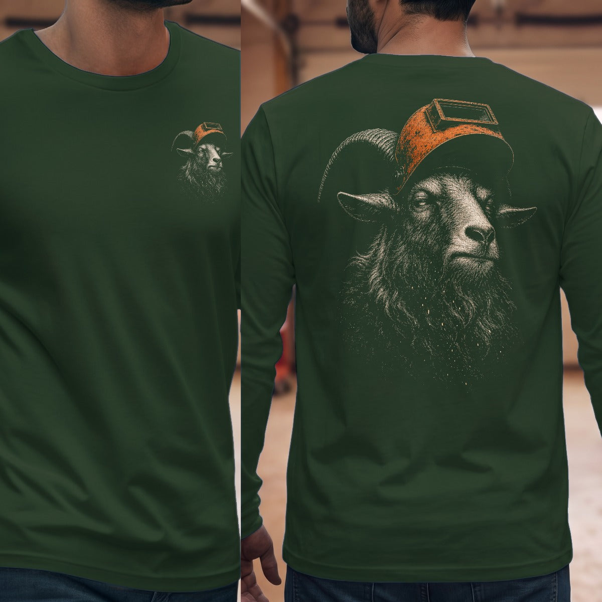 Forest Green | Front & Back