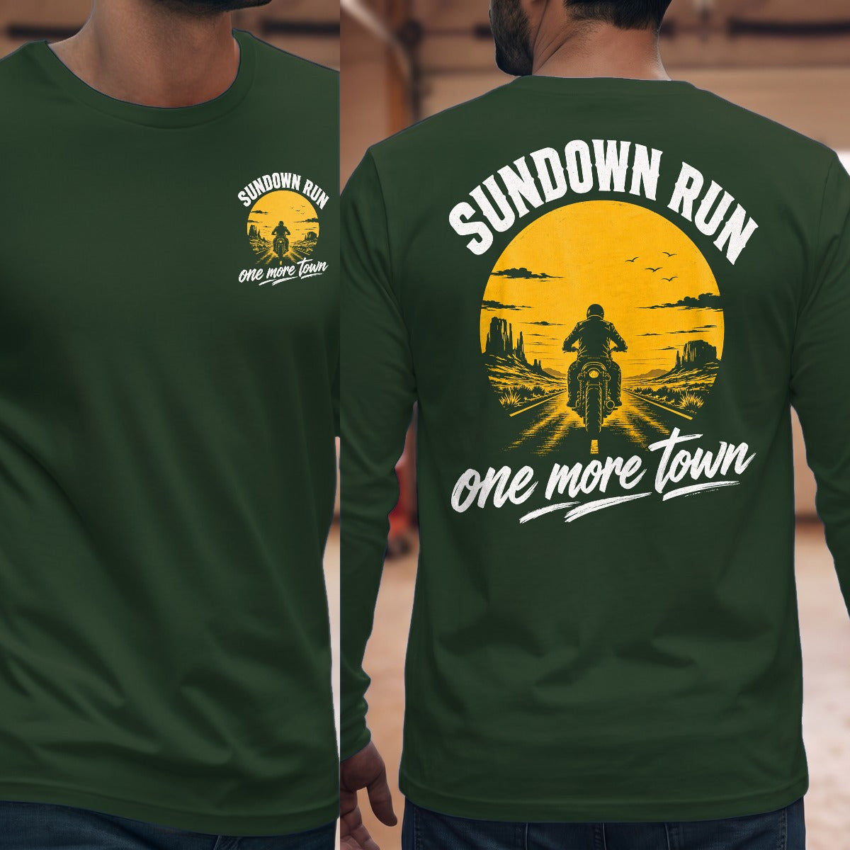 Forest Green | Front & Back